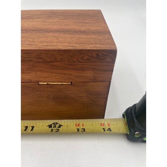 NapaStyle Acacia Wood Spice & Tea Box With Dividers - Picture 7 of 11